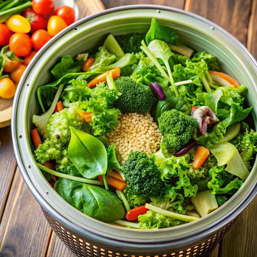 Gado-Gado Pelangi Quinoa